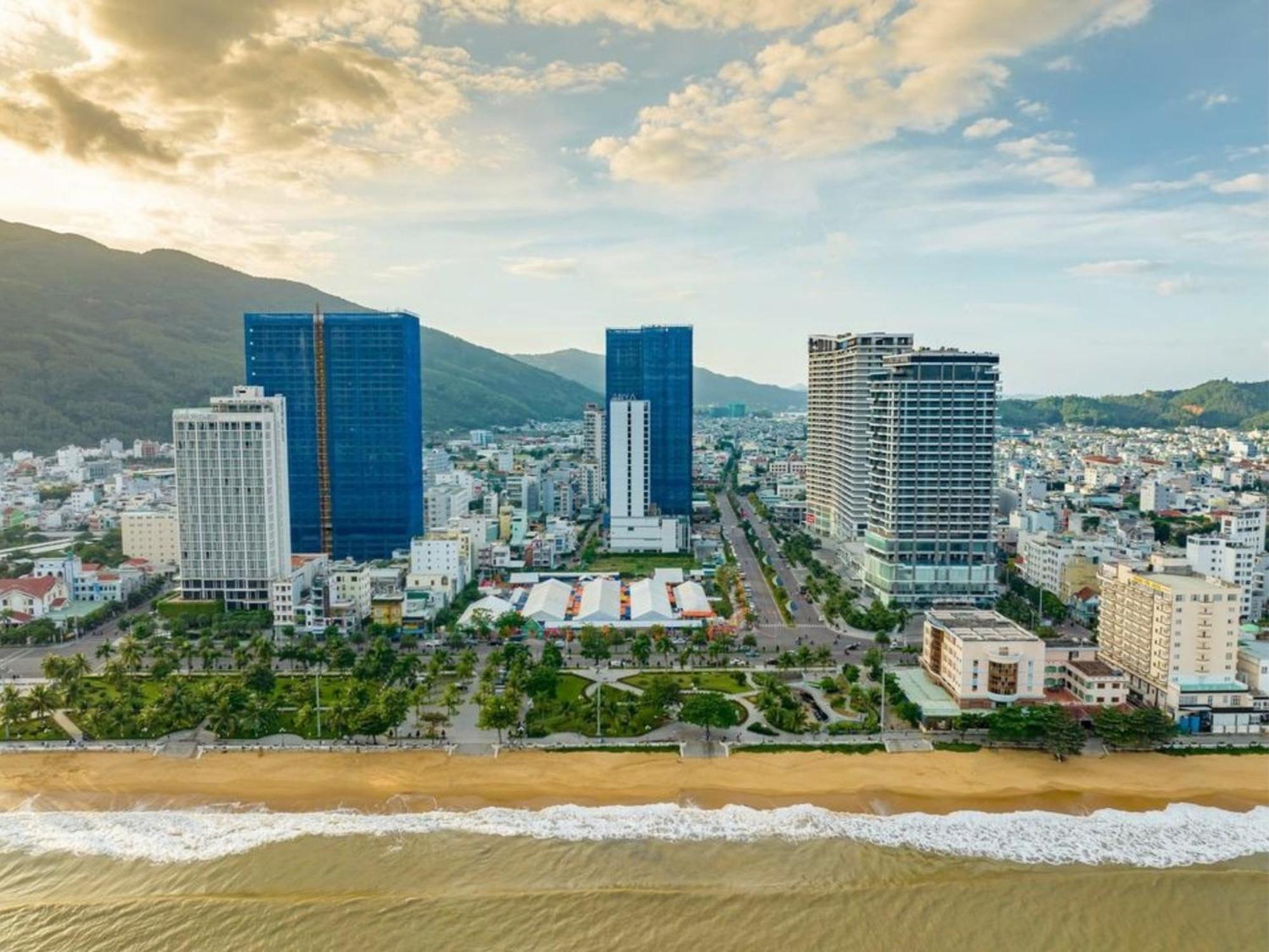 Ferienwohnung Flc Sea Tower Quy Nhon - Tran Ocean View Exterior foto