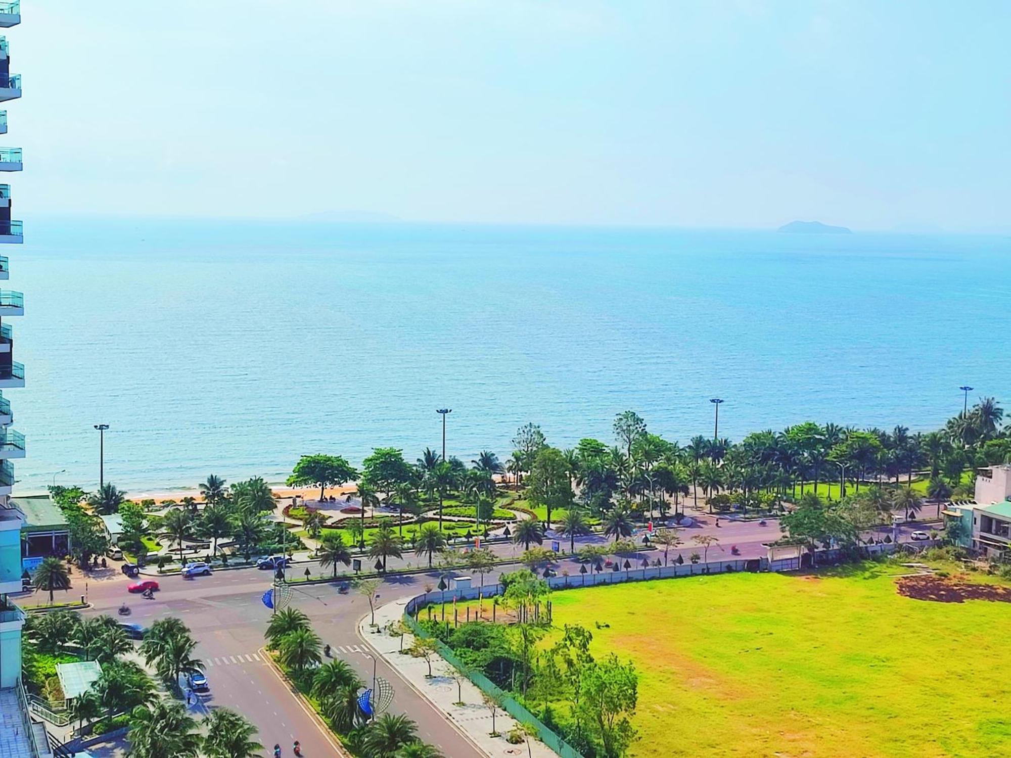 Ferienwohnung Flc Sea Tower Quy Nhon - Tran Ocean View Exterior foto