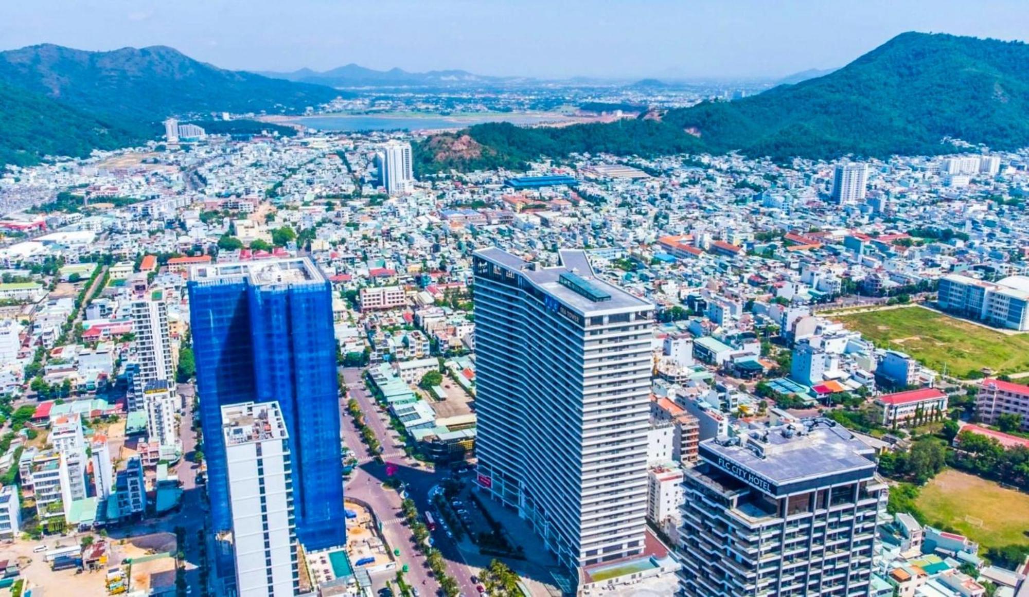 Ferienwohnung Flc Sea Tower Quy Nhon - Tran Ocean View Exterior foto